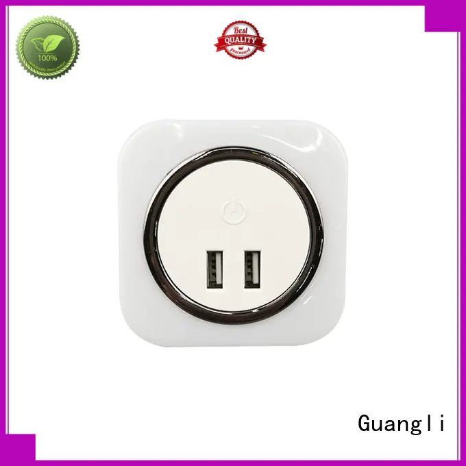 USB charger led sensor night light mini for living room Guangli