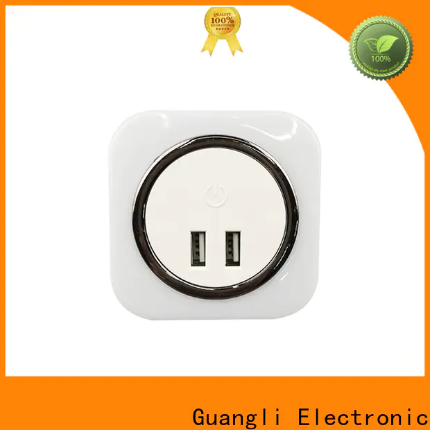 Guangli socket light sensor night light for sale for baby room