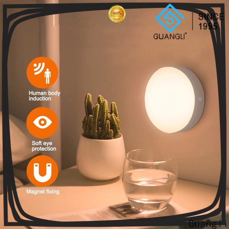 Guangli creative wall night light for sale for bathroom