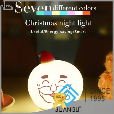Guangli claus kids portable night light for business for bedroom