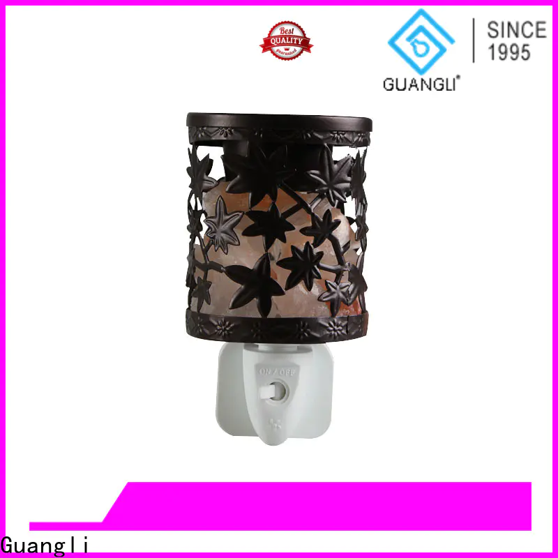 Guangli pattern himalayan night light factory for home decoration