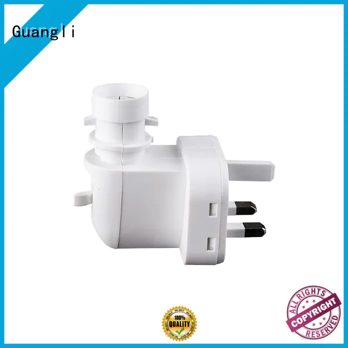 Guangli quality night lamp socket manufacturer for hallway