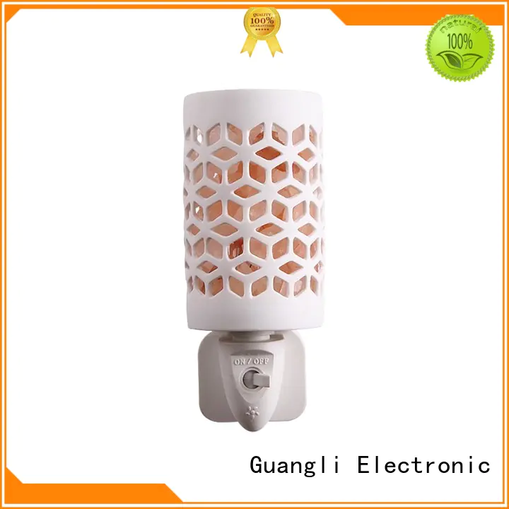 Guangli exquisite himalayan salt lamp light plug-in for home decoration