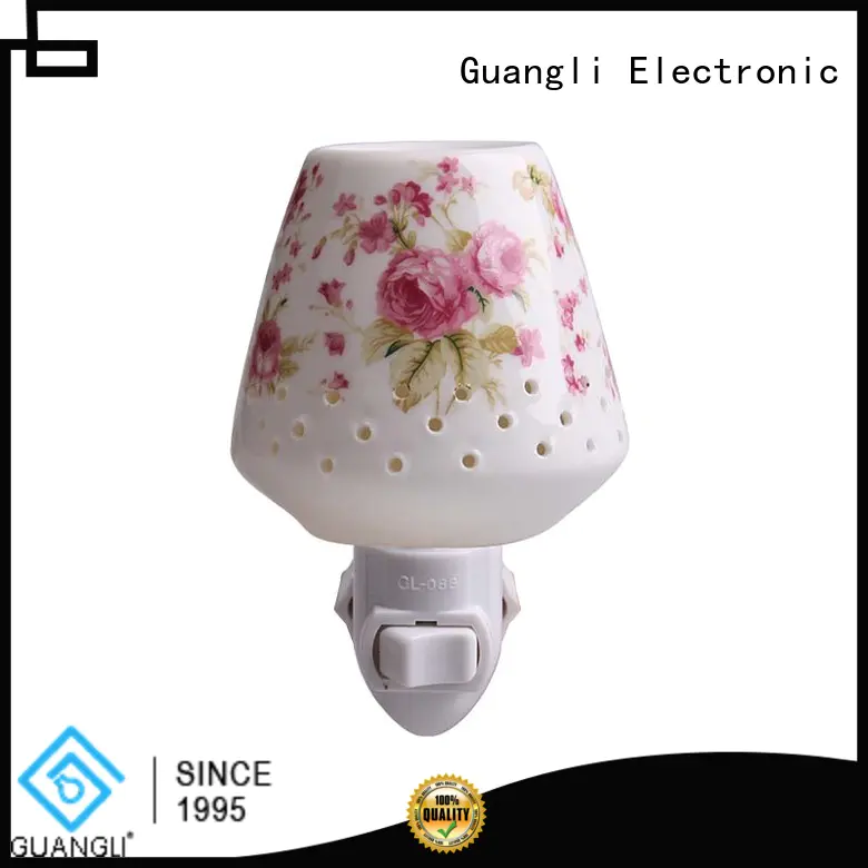 Guangli USB charger wall night light factory price for bathroom