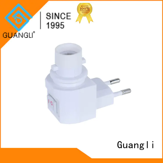 Guangli night light socket with good price for hallway