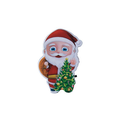 mini switch plug in xmas christmas trees Santa Claus led night light For Baby Bedroom