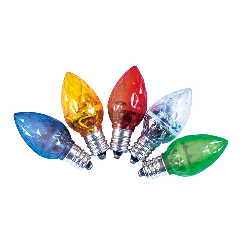 CE 110v 220v decorative E12 E14 plastic wholesale led bulb