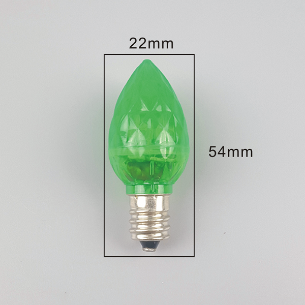 CE 110v 220v decorative E12 E14 plastic wholesale led bulb