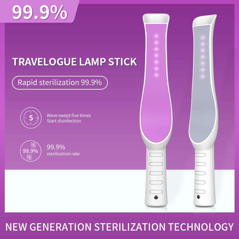Travel germicidal lamp stick