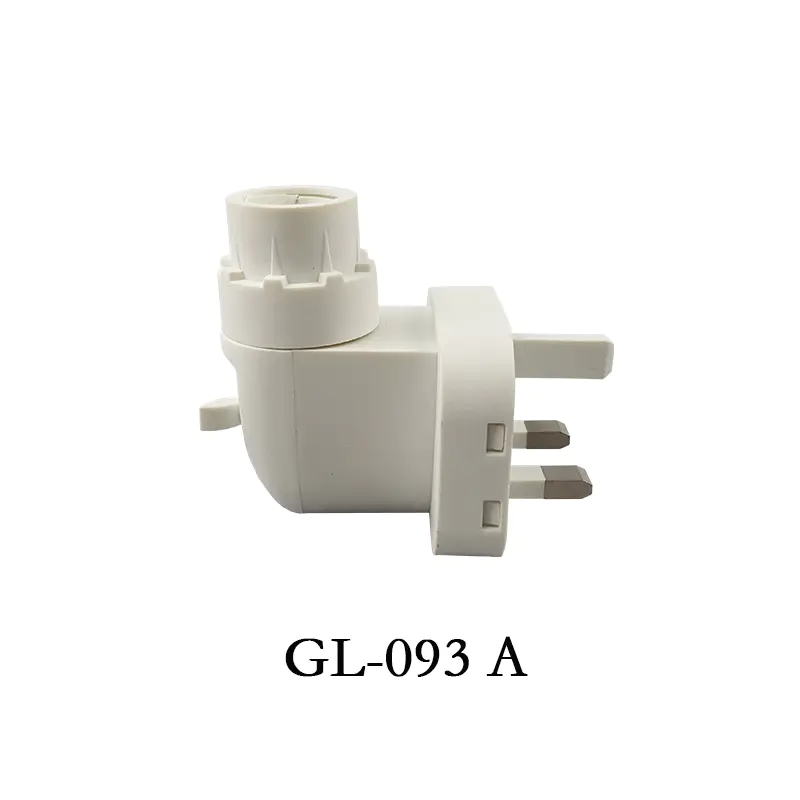 E14 BS UK 093A lamp socket plug in CE ROHS approved salt night light electrical with lamp holder and 220V or 240V