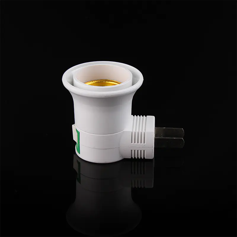 OEM A13-2 ETL ROSH approved night light socket American plug in lamp holder for acrylic night light