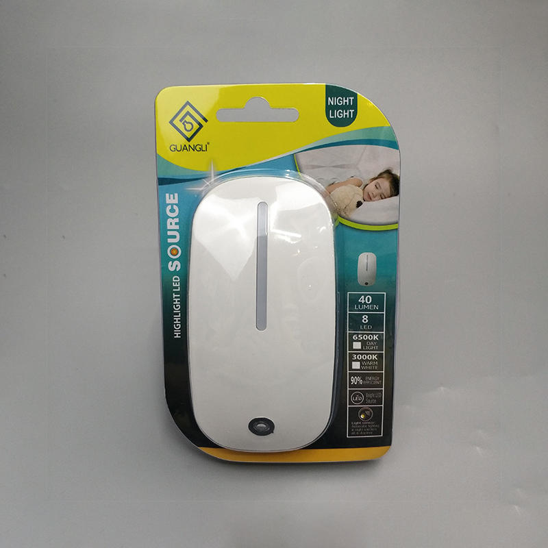A66 mouse shape CE ROHS CB LED sensor control Auto plug in night light for lighting kids