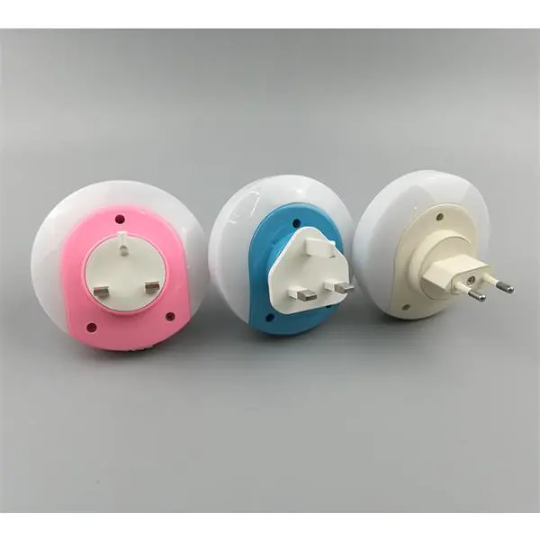 A78D OEM Auto LED dusk to dawn baby kids CE ROHS BS SAA CB sensor night light with USB+Type-c ports FOR bedroom