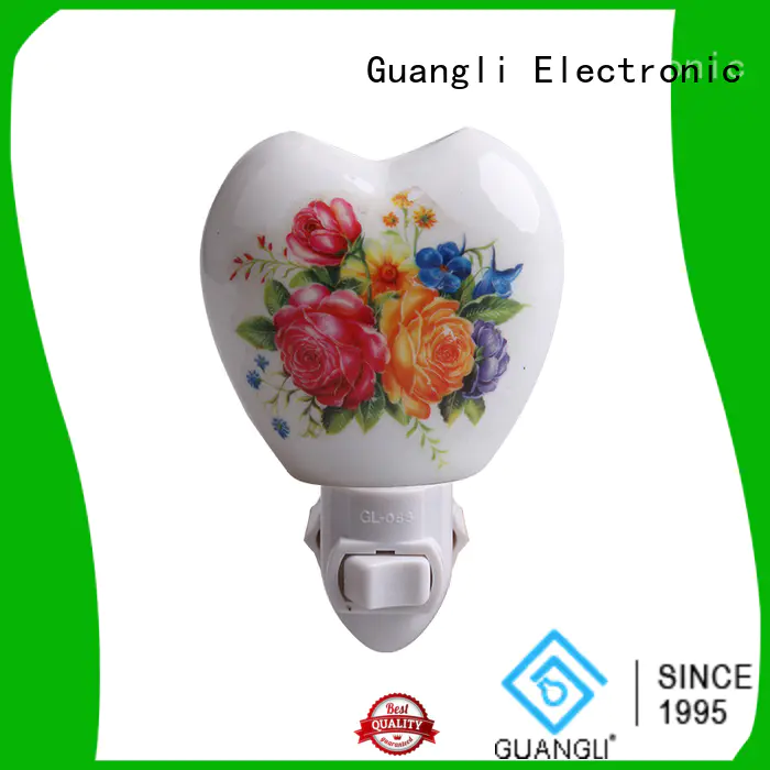Guangli Custom decorative plug in night lights company for bedroom
