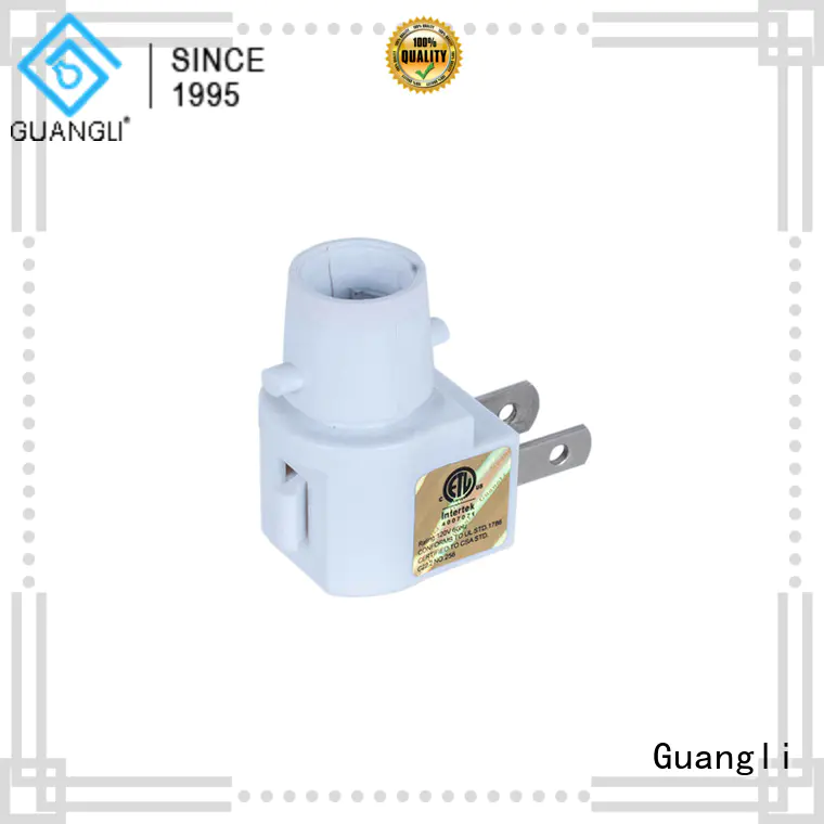 Guangli night light base socket wholesale for wall light