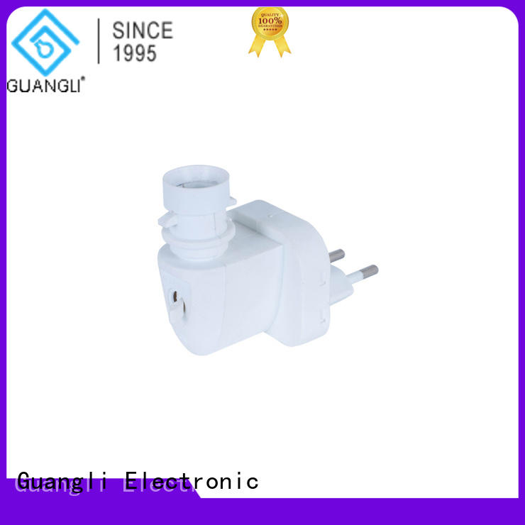 Guangli quality night light socket directly sale for wall light