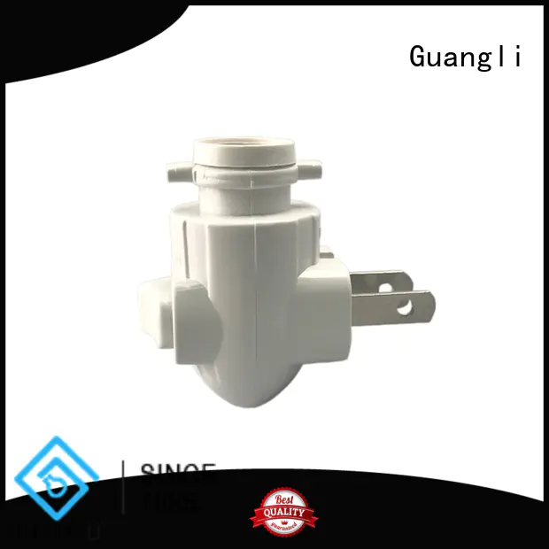 Guangli quality light bulb socket pc for wall light