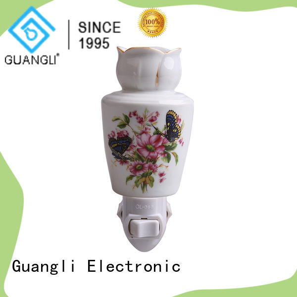Guangli ceramic wall night light with good price for home decoration