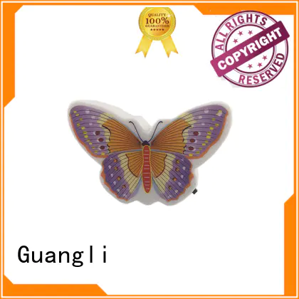 Beautiful Butterfly Animals 4 SMD mini switch plug in room usege night light with 0.5W  AC 110V or 220V