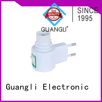 Guangli night lamp socket Supply for wall light