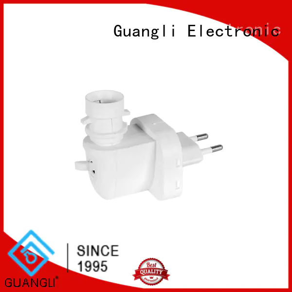night light socket with rotating plug for hallway Guangli